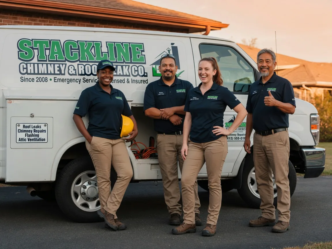 Chimney flashing repair company in Greenbrier, AR